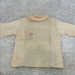 Healthtex Cream Long Sleeve Kids Tee